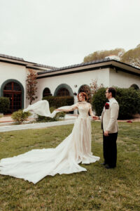 Wedding photo with Altered Bride wedding gown